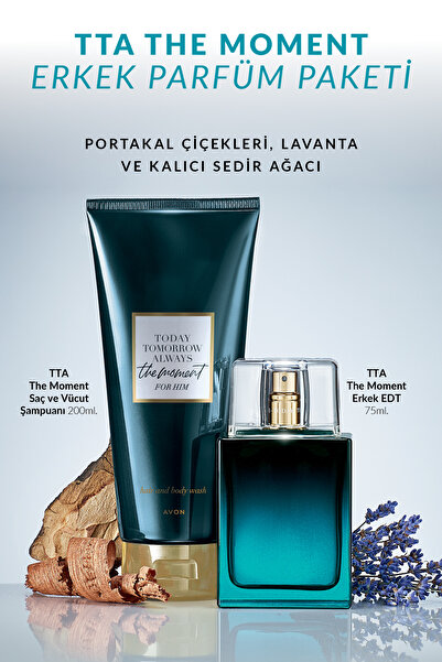 AVON TTA The Moment Erkek Parfüm Paketi