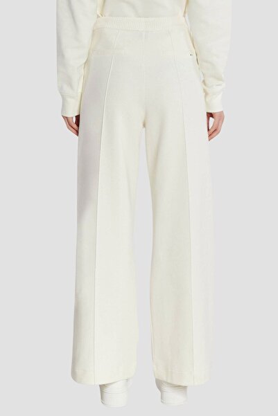 BOSS Kadın Pamuklu Normal Bel 5 Cepli Düğmeli Ekru Pantolon 50505770-118