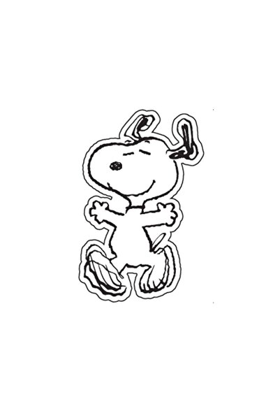 Jibbitz Peanuts Snoopy Crocs Terlik Süsü