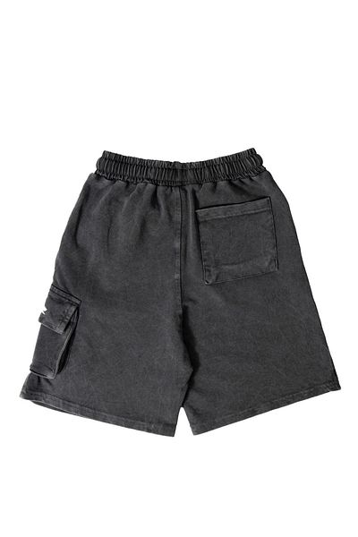 No Fear Boy's Cargo Pocket Black Shorts B500324