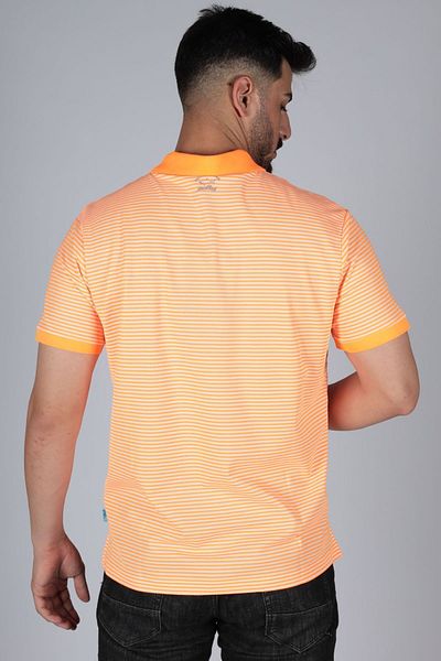 PAUL&SHARK Tricou portocaliu uni cu mânecă scurtă pentru bărbați23411265-178