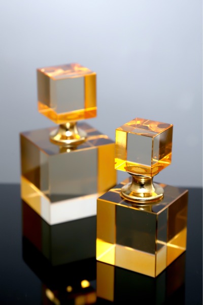 BELİZ HOME 2Lİ KARE DEKOR PARFÜM ŞİŞESİ