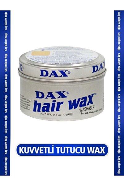 Dax Hair Wax 99 Gr - Kolay Arındırılabilir, Kuvvetli Tutucu Şekillendirici Wax