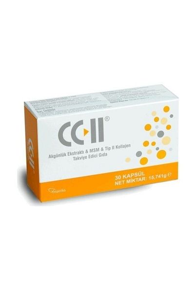 CC-II CollaGen Food Supplement - Type-ii, 30 Capsules