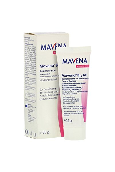 Mavena B12 Ad Kaşıntı Giderici Ve Egzema Onarıcı Krem 25gr