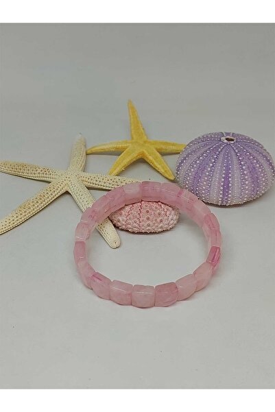 Yasamtohumu Унісекс рожевий кварцовий браслет