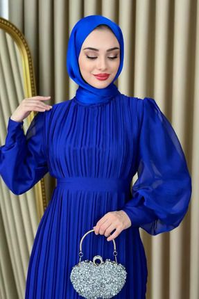 CYM MODA Piliseli ifon Tesettur Elbise Fiyat Yorumlar Trendyol
