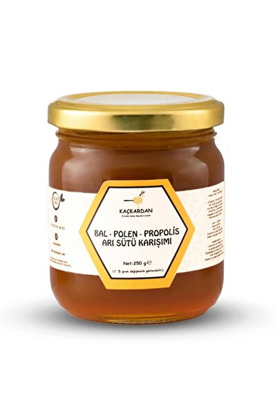 KAÇKARDAN Bal Polen Propolis Arı Sütü Karışımı 250 G