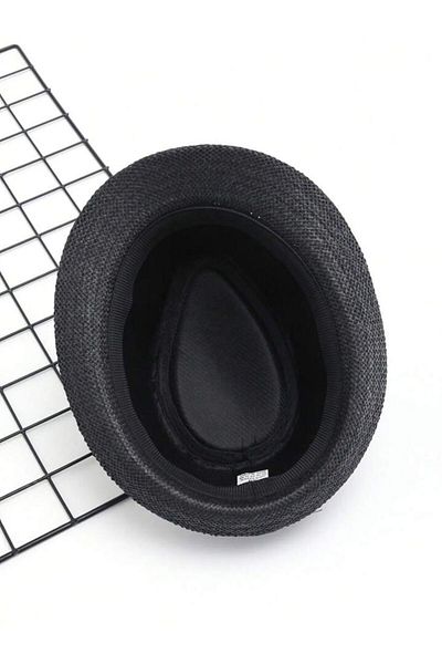 GYES Straw Fedora Hat Summer Unisex