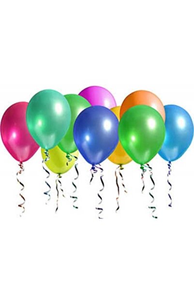 ASL 100LU METALİK KARIŞIK RENK LATEKS BALON 1.NCİ KALİTE 14/A