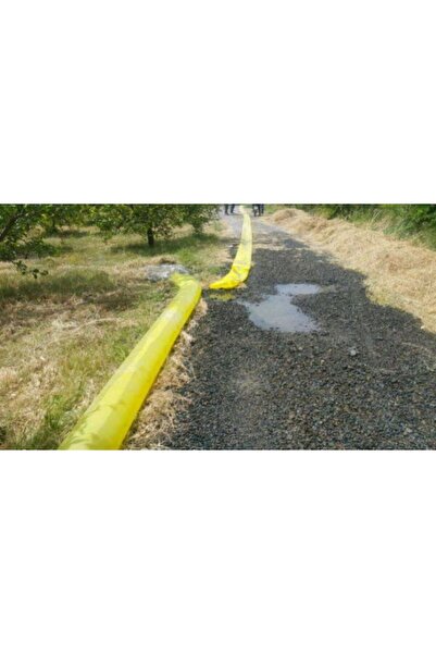 NAKSAN Naylon Tarla Sulama Hortumu 40 cm (10 inç /çapı 24cm) 50 MT Turuncu Renkli