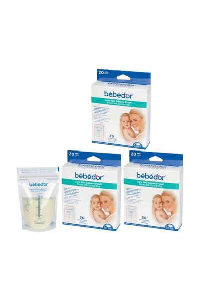 Bebedor Milk Storage Bag 20 Li x 3 Packs