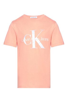 Calvin Klein Pembe Kad n T Shirt META MINIMAL MONOGRAM T SHIRT Fiyat Yorumlar Trendyol