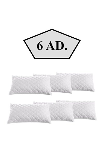 Nanteks 6'lı Kapitoneli Fermuarlı Yastık Alezi - Yastık Koruyucu