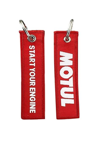 motohospital Motul Motorcycle Fabric Keychain