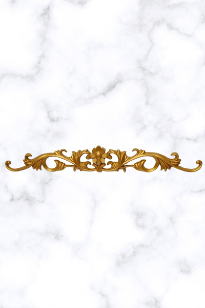 MİVA KONSEPT DEKORATİF POLİÜRETAN TAVAN-DUVAR-MOBİLYA -DEKOR-KAPI PAPATYA MOTİF (10 CM X 65 CM)