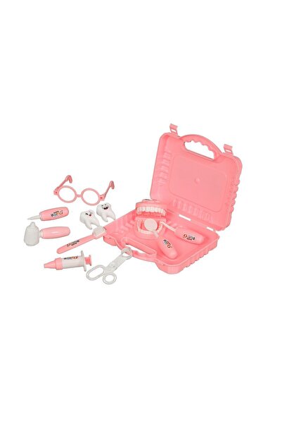 Trudi Çantalı Doktor Dişçi Seti Eğitici Pembe