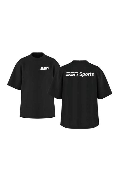 SSN Sports Style Nutrition Fitment Short Sleeve Oversize Crew Neck T-shirt