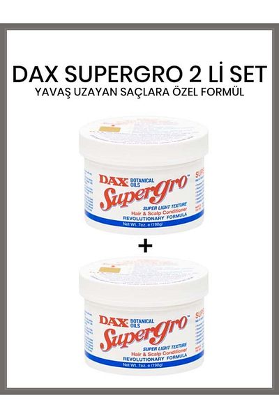 Dax Supergro 198 G - Hair Care Oil Special for Slow Growing Hair8681153190941