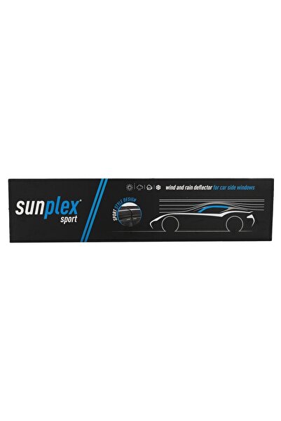 SUNPLEX Mercedes Sprinter - Crafter Sport Style Cam Rüzgarlığı 2'li