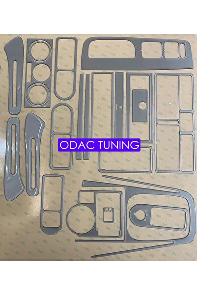 ODAC TUNING VW Golf 4 Full Set Maun Kaplama Set Piano Black Renk Özel Dizayn