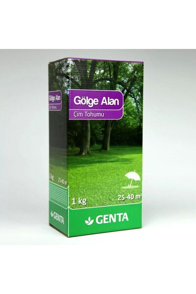 Genta Gölge Alan Çim Tohumu 1 Kg