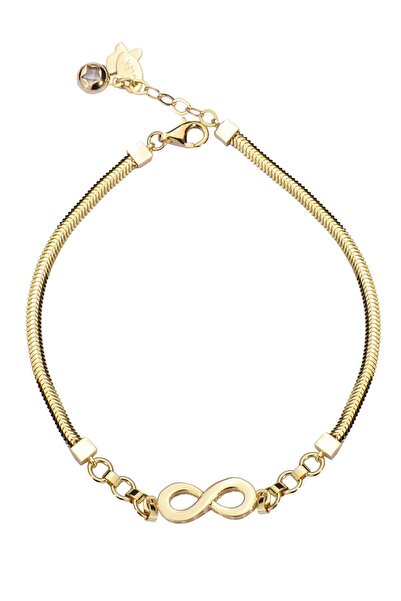 Çgk Çiğdem Gürel Kuyumculuk Sonsuzluk Balık Sırtı Altın Bileklik