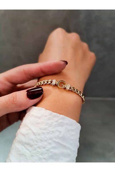 Çgk Çiğdem Gürel Kuyumculuk G Harfi Gurmet Altın Bileklik