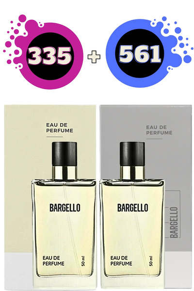 Bargello 335 Edp Floral 50 ml Kadın Parfüm + 561 Edp Fresh 50 ml Erkek Parfüm Seti 2164911040335561