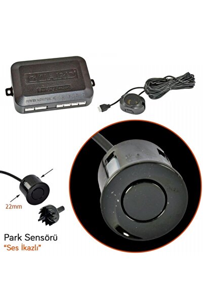 GUARD Park Sensörü Ses İkazlı Siyah