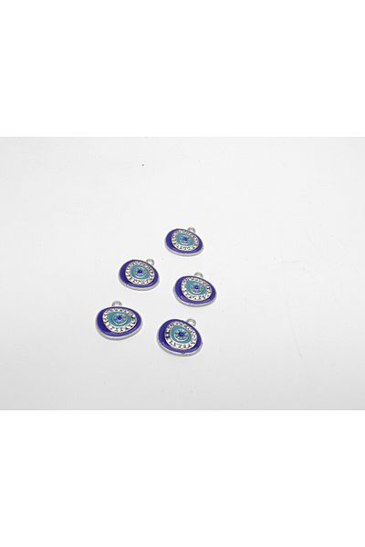 Yüksel Boncuk Metal Plated Evil Eye Bead Model - Intermediate Material