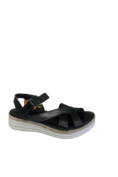 Bulldozer 241635 Model - Genuine Leather VelCro Women's Sandals