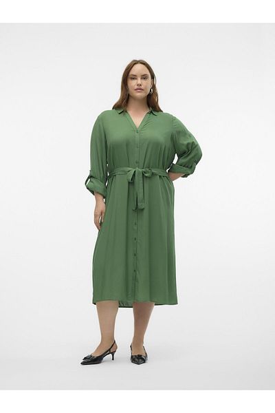Veromoda Curve Kleid VMBUMPY Midikleid
