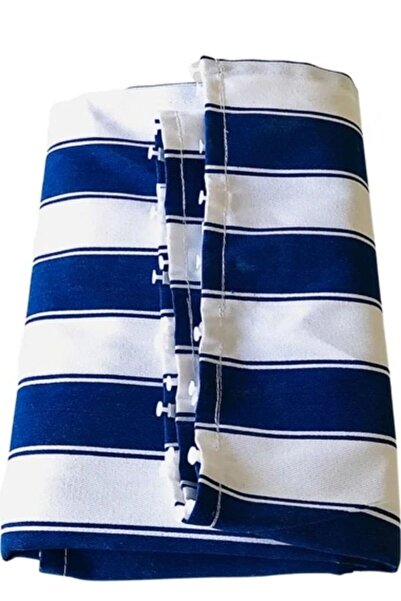 Uzun Tekstil Balkon Perdesi Branda Kumaşı _Yağmur Geçirmez _Kalın_Bağcıklı_Dü...