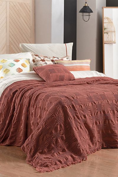 Sarev Nerha Double Bedspread - 100% Cotton