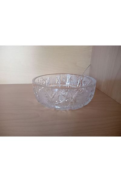 Bosphorus وعاء زجاجي كريستالي من Pasabahce - وعاء سكر وعرض فواكه، 15x15x5,5 سم