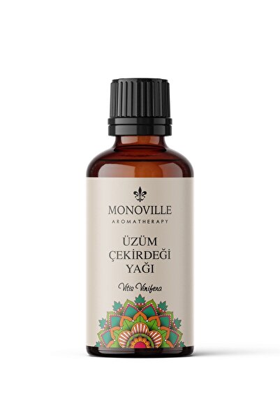Monoville Ulei de semințe de struguri presat la rece 100% pur 50 ml (ulei de ...