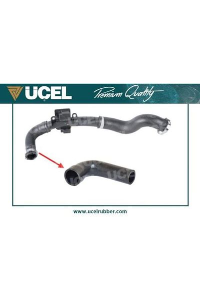 Üçel TURBO HOSE 15709 Kangoo II 1.5DCI - 85-105 HP FWOA 08 Small Plastic Free Model 8200534296