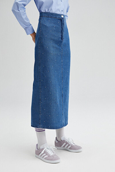 Touché Privé KŐRÉSZLETES FARMERSZOKNYA