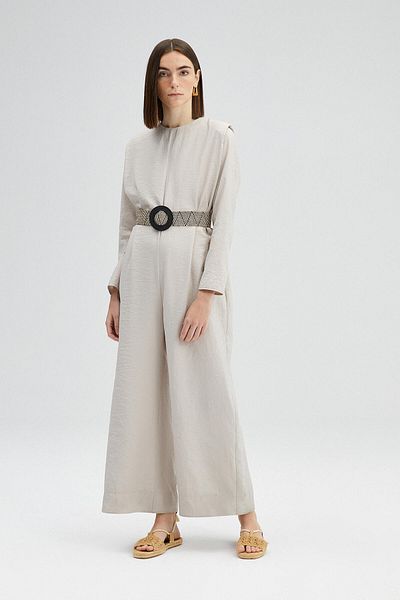 Touché Privé Kupra Jumpsuit - Belt Detailed