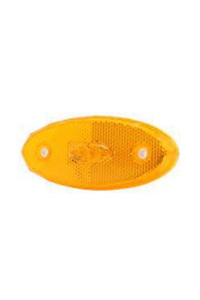 Sanel 4 LED Yellow Side Marker Ellipse SML01Y - 10-30V Side Sot