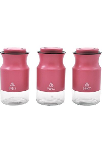 FALEZ Pera 3 Lu Kavanoz Seti (840 Ml)