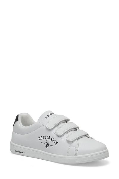 U.S. Polo Assn. Women's White Sneakers - Comfortable and Stylish