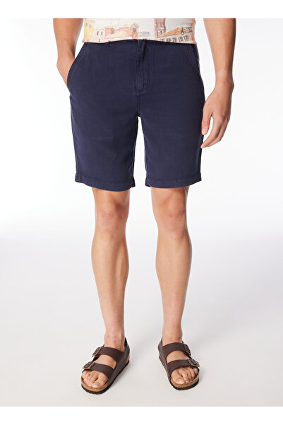 Guess شورت رجالي باللون الأزرق العادي M4GD25WDX72F73J_BOWIE DRAW CORD SHO
