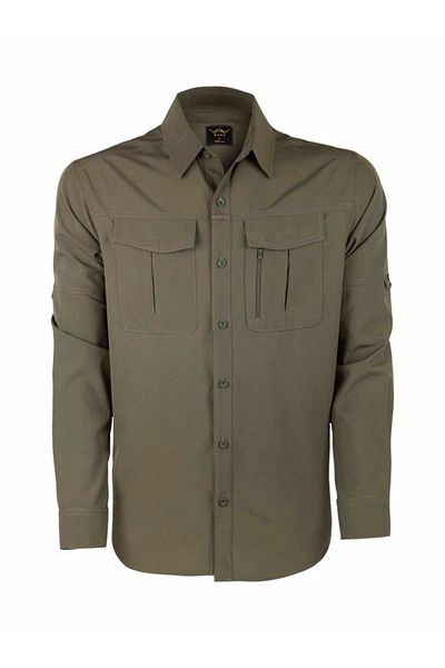 VAV WEAR Ανδρικό πουκάμισο Tactical - Ευέλικτη Εφαρμογή, Εξωτερικά Ρούχα, Αδιάβροχο Trekking TACFLEX02