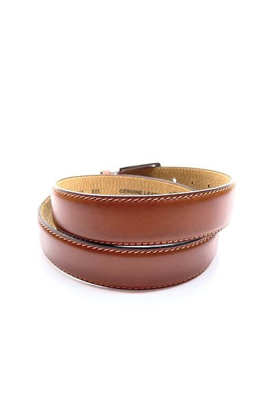 GİRAY Genuine Leather Pocket Color Stitched Belt