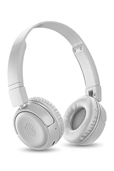 Cellular Line CELLULARLINE Music Sound Vibe Kablosuz Bluetooth Kulak Üstü Kulaklık Kırık Beyaz