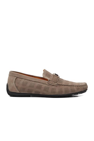 MARCOMEN 152-11087 Men's Loafer - Dark Beige, Genuine Leather