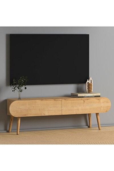 Monte Sehpa Lotus Tv Ünitesi 120cm Meşe