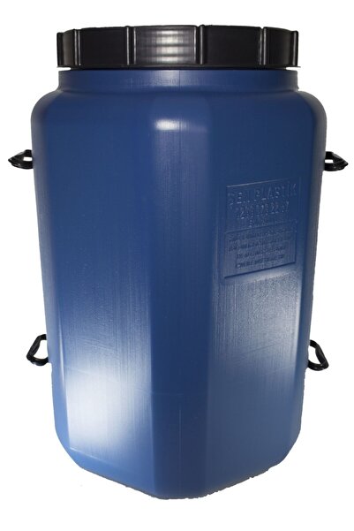 Şen Akay Ticaret 80 Lt Cornered White Plastic Oil Drum Olive Oil Pickle Canister